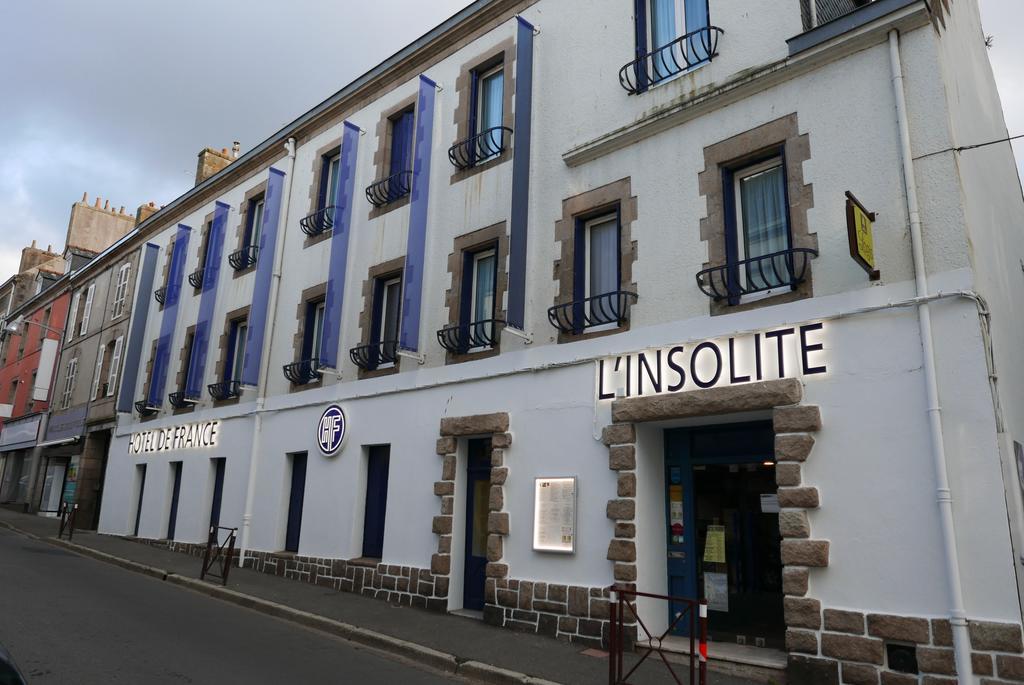 Hotel De France - Restaurant L'Insolite Douarnenez Ngoại thất bức ảnh