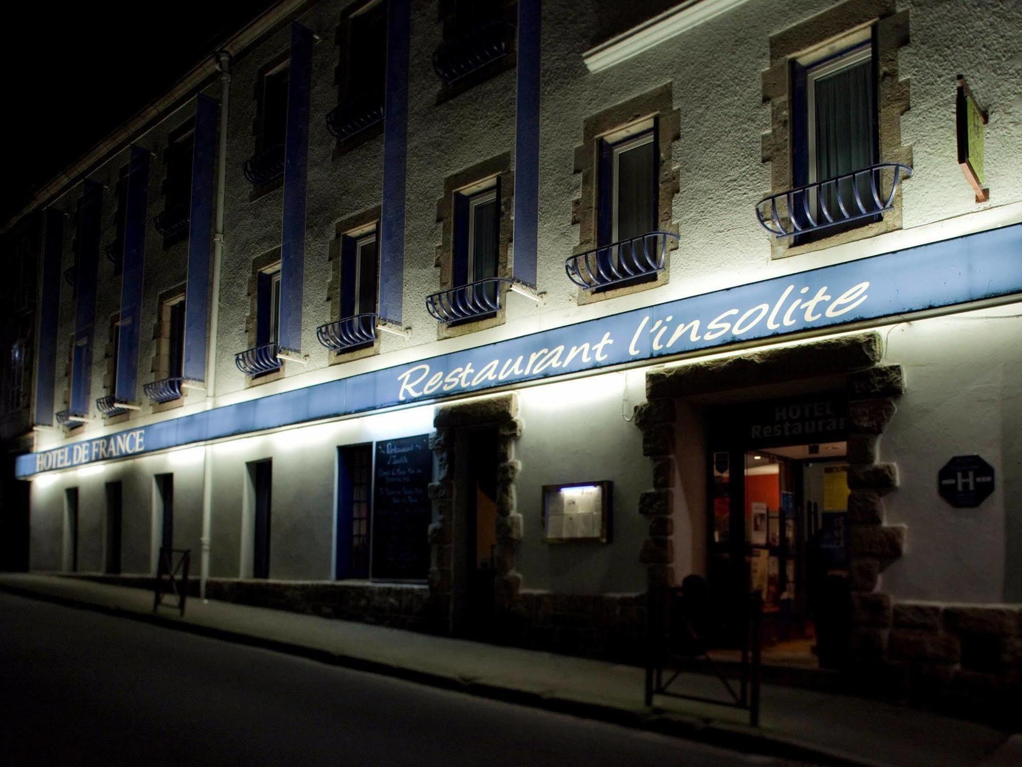 Hotel De France - Restaurant L'Insolite Douarnenez Ngoại thất bức ảnh